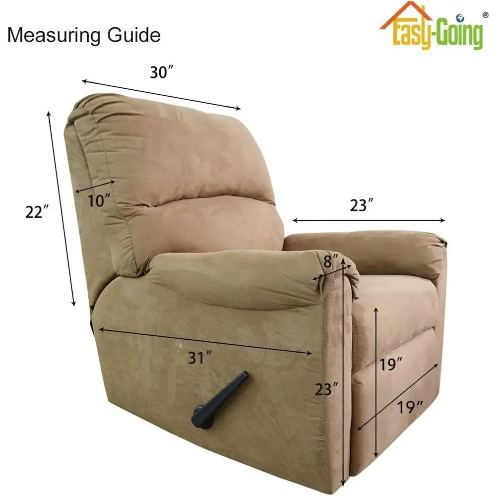 Recliner Chair Slipcover Reversible Sofa Cover Water Resistant Couch Cover